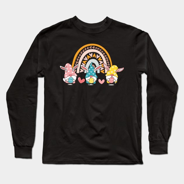 EASTER GNOMES Long Sleeve T-Shirt by Diannas